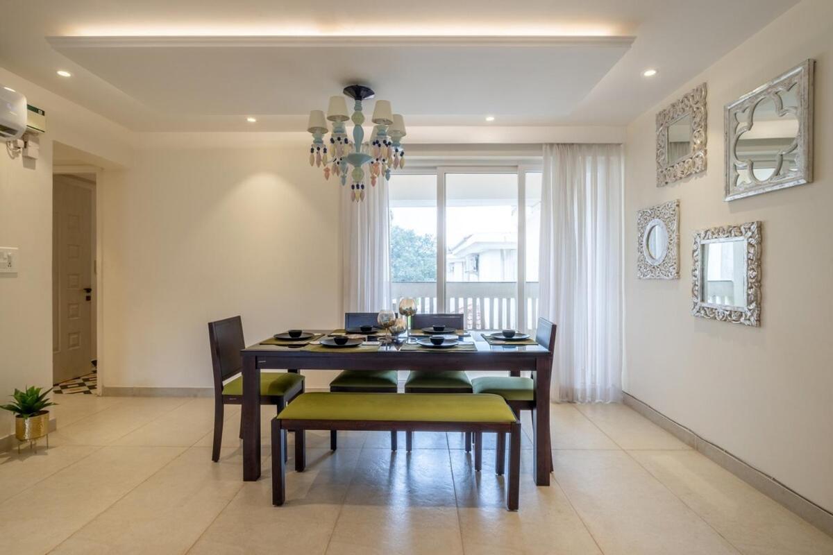 2 Bedrooms Designer Apartment Pool View S2 Siolim Exterior foto