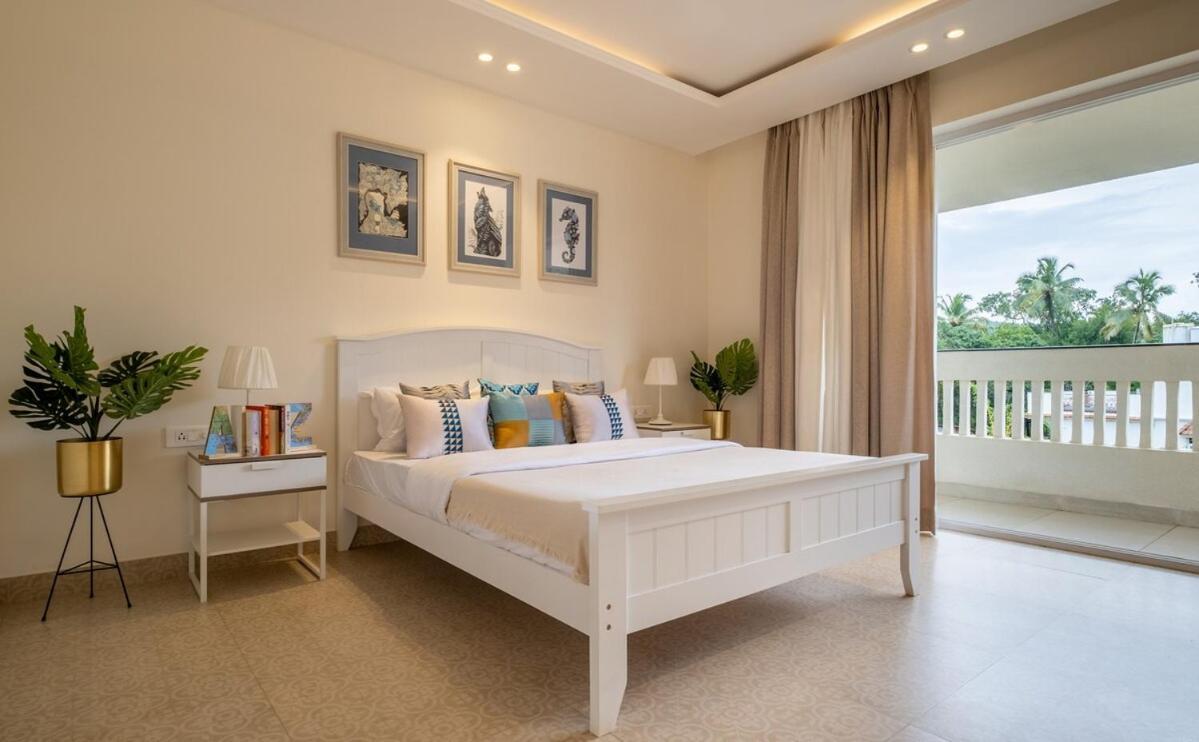2 Bedrooms Designer Apartment Pool View S2 Siolim Exterior foto